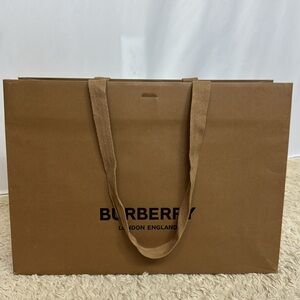 Burberry Brown Shopping Bag‎